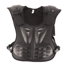 Children Riding Chest Protector Skating Guard Vest Black S
