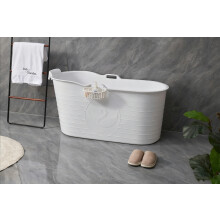 Fimous Bathtub Adults Freestanding Bath for Hot Bath and Ice Bath