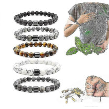 5pcs Smoking Cessation Bracelets, Anti-anxiety Bracelets for Men And Women, Healing Bracelets, Magnetic Anti-smoking Bracelets, Anti-smoking Magnetic