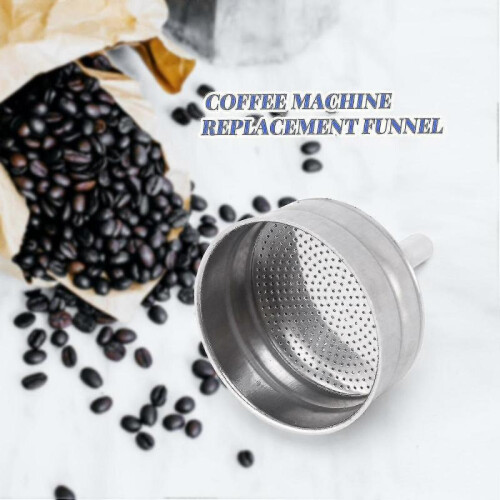 6-cup Moka Coffee Machine Replacement Funnel Kits Compatible for Moka Express, 3 Packs Replacement 1