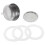 6-cup Moka Coffee Machine Replacement Funnel Kits Compatible for Moka Express, 3 Packs Replacement 1