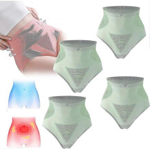 4 Pack Slimorypro Graphene Honeycomb Vaginal Tightening Body Shaping Briefs,graphene Honeycomb Body Shaping Briefs for Women Girls