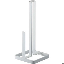 Porte sopalin - Yamazaki - Design blanc - Acier - 11x11x26.5 cm - Pratique