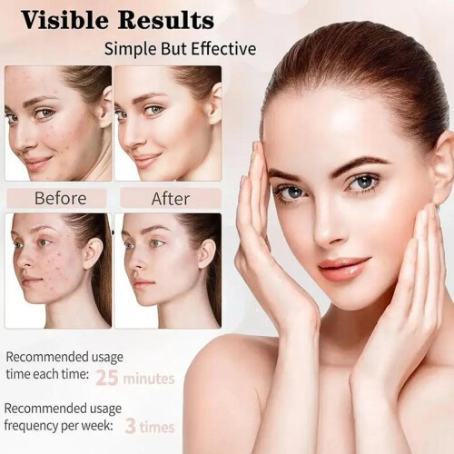 7 LED Light Photon Therapy Face Neck Mask 2