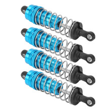 4 Stück RC-Metallfederbeinset für MN86 MN86S MN86K MN86KS, 1/12 RC-Kletterfahrzeuge, Blau