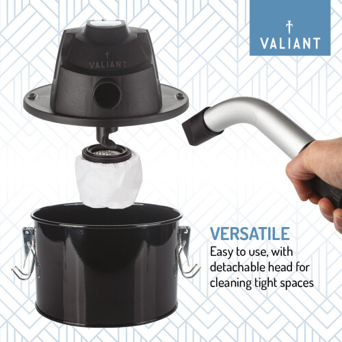 Valiant Valiant 600W Mini Ash Vacuum Cleaner 4 Litre 1