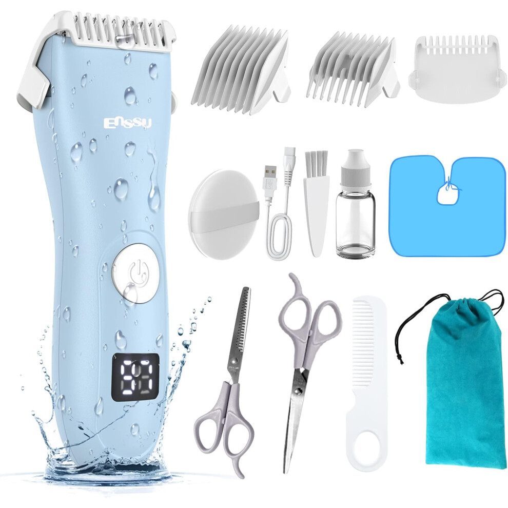 Baby Hair Clippers, Professional Quiet Hair Trimmer For Kids And Toddler, Waterproof Favrison