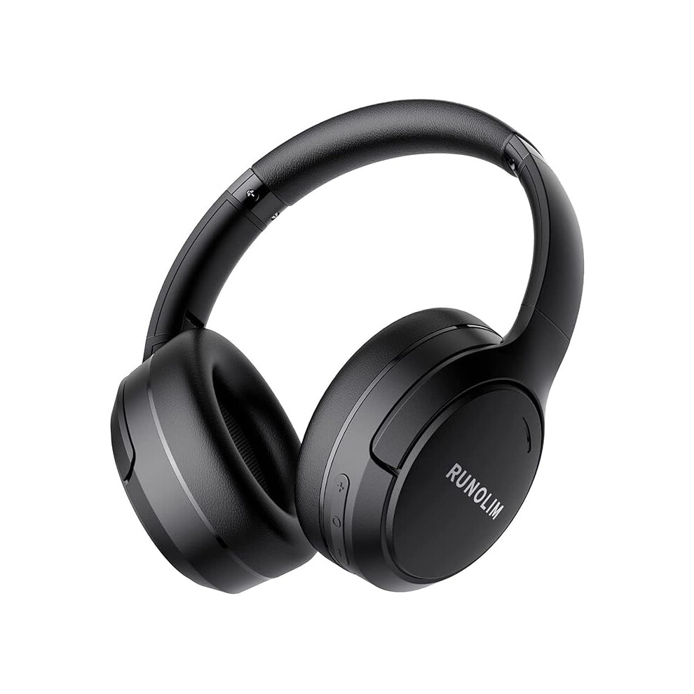 Runolim Hybrid Active Noise Cancelling Headphones, Wireless Over Ear 1234569876366