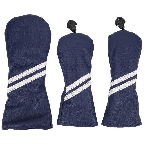 Ensemble de housses de bois de golf n 1, 3 et 5 – Driver bleu 1
