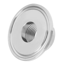 304 Edelstahl HFS(R) 1,5 Zoll auf 1/2 Zoll NPT Femelle Adapter für Tri Clamp Rohrverbindung