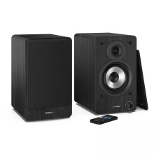 SHARP Bookshelf Speakers 2 Way Active 60W RMS 2x 30W Bluetooth USB Optical AUX