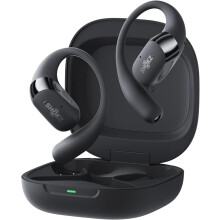 SHOKZ OpenFit 2+ Open-Ear Headphones,Wireless Bluetooth Headset, Dolby Audio Enabled, Comfortable Earbuds with Soft Hooks, 48H Playtime, IP55