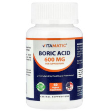 Vitamatic, Borasure, 600 mg, 60 Vaginalsuppositorien