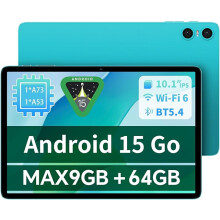 TECLAST 2025 Newest Tablets 10.1 Inch, P33 Android 15 Tablet 9GB RAM