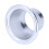 Velocity Stack 2.6in/65mm Adattatore Turbo-Horn Argento 10