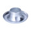 Adaptateur de cornet turbo Velocity Stack 4 po argenté 12