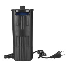 Pompe de filtration pour bac à tortues 600 L/h 20x9x4 cm, tel que montré