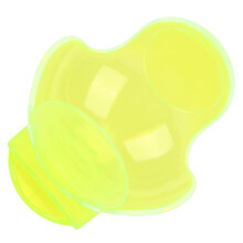 Tennisball Clip Training Equipment ABS Tennisball Tailleclip Halter Sportzubehör Leuchtgelb