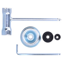 Klingenadapter, Befestigungs- und Anlasser-Ausgleichsscheiben-Set, passend für STIHL FS120, FS200, FS250 Rasenmäher