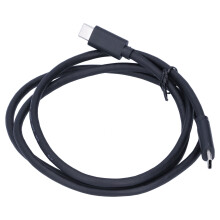 Câble de données USB-C vers USB-C 3.1 1 m noir mâle-mâle