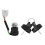 Ignition Key Switch with 2 Keys for 178F/186F Air Cooled Diesel Engine Tiller Start Switch 3