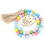 Fil de perles en bois; 100 g; Taille : 85 cm; Multicolore 5