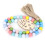 Fil de perles en bois; 100 g; Taille : 85 cm; Multicolore 14