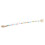 Fil de perles en bois; 100 g; Taille : 85 cm; Multicolore 7