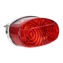 Luce di frenata posteriore per ATV/Quad, 12V, lente rossa, 50-250cc