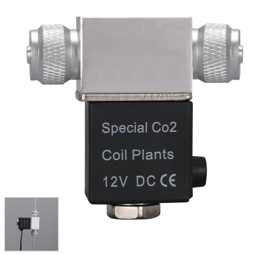 Electrovanne CO2 Aquarium 12V - Simple/Doublé Système 2