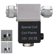 Valvola solenoide DC12V 1,6W 51x48mm Argento/Nero