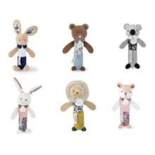 Hochet Pouet Pouet - DOUDOU ET COMPAGNIE - BOH'aime - Madeira - Branco - Unissex