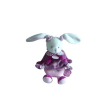 Hochet Cerise Le Lapin - DOUDOU ET COMPAGNIE - Kokoelma Génération Doudou - Vaaleanpunainen - 19cm