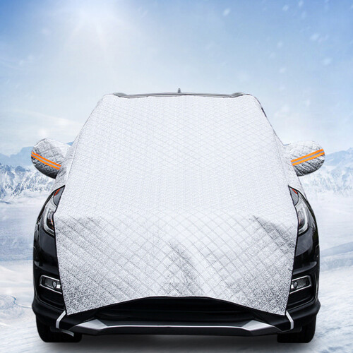Car Windshield Cover Excellent Protection Quick Installation Silver 1