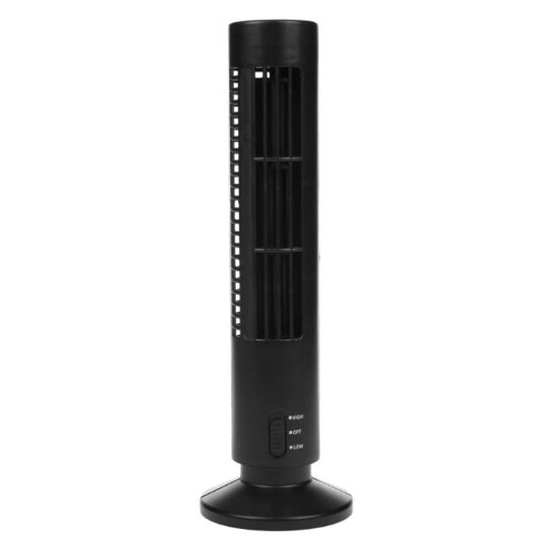 Portable Air Cooler Vertical Bladeless Fan USB
