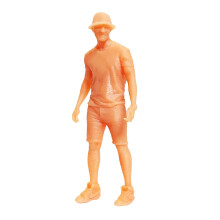 (Style A) 1/64 Scale Model People Resin Unpainted Figures for Fairy Garden Model