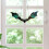 Window Panel Hanging Bat Suncatcher Wall Art 4