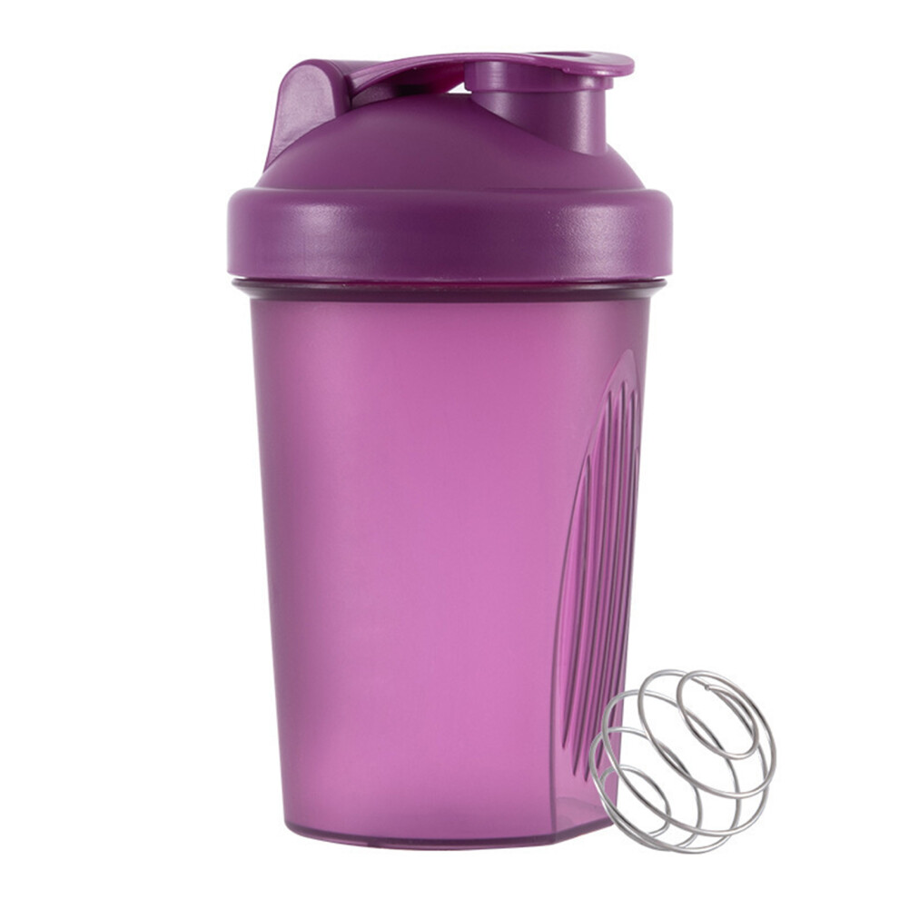 (Purple) Durable Easy To Clean Leak-Proof Drink Shaker Bottle BPA-free Stylish-image-OPC-PJT7NKD-NEW