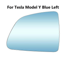 (Modèle Y Bleu Gauche) Pour Tesla Modèle Y Modèle 3 Voiture Grand Angle Rétroviseur Grand Vision Chauffage