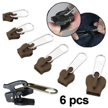 6Pcs Zip Slider Instant Repair Kit Replacement