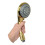 Gold Shower Handset 6 Mode Function Large Head Easy Clean Nozzles 5