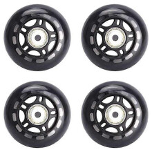 4Pcs Rollschuhe Nicht-Blinkende Rad Skate Rad 70X24mm Lager Skate Zubehör Non-Slip-cheng du