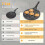 (Red, one-size) Mini Pancake Pan with Handle, 1 Piece 7-grid Smile Face Pattern Non-stick Pancake Pan, Kitchen Cookware for Breakfast Egg 4