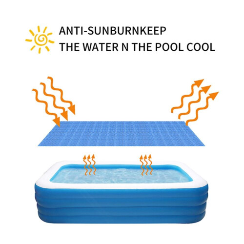 Blue Solar Pool Covers Swimming Pool Cloths Solar 2