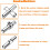 Exhaust pipe clamp car rim exhaust pipe clamp 5