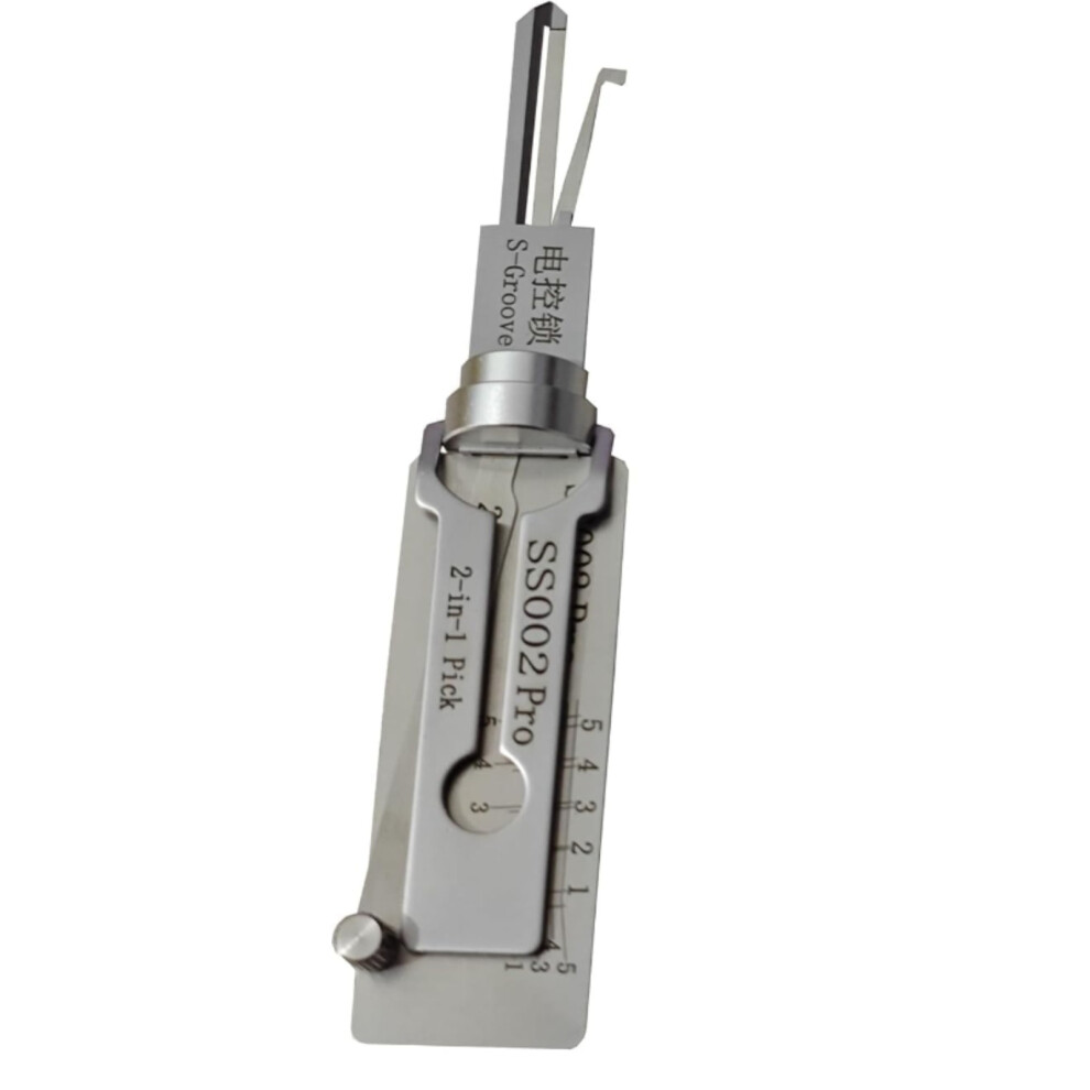 Ss002 Lock Pick And Decoder Tool For S-Groove Door Lock Professional Locksmith Tools Quick Opener 768872733197