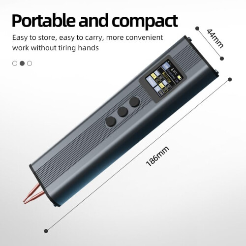 Gears Battery Spot Welder Adjustable Mini Portable Handheld Digital Display Spot Welding Machine Automatic Manu 1