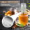 2pcs 304 Stainless Steel Tea Infusers for Loose Leaf Tea with Hook 2