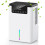 Dehumidifiers for Home,Dehumidifier 2.2L,Dehumidifiers for Drying Clothes with Auto Defrost Function,2 Working Modes 1