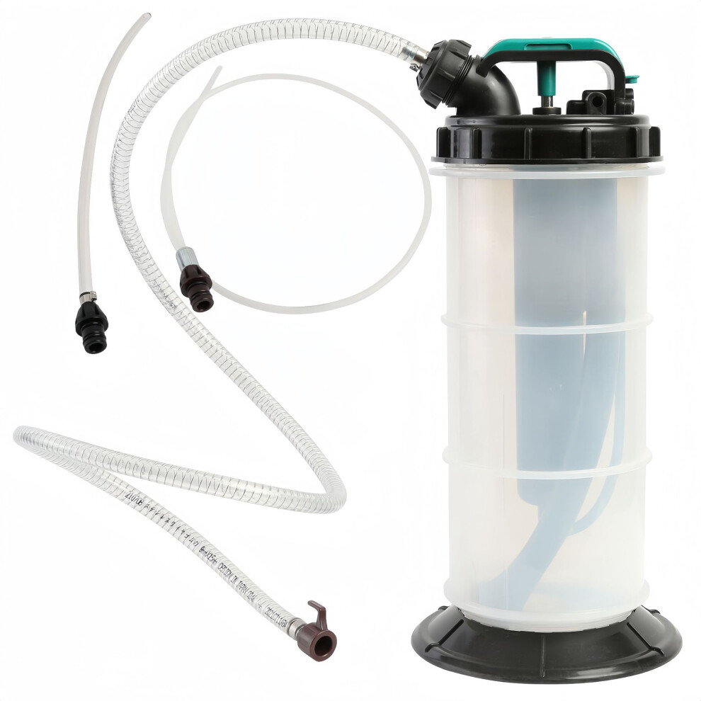 5.3L Manual Fluid Extractor Pump,Fluid Evacuator With 6 Tubes,Engine And Transmission Fluid Change Tool 768872744094